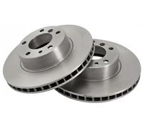 2x Brake disc Vented 15869 A.B.S. for BMW 5 7 5 Touring