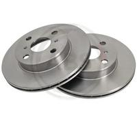 2x Original A.B.S. Brake Disc 15895 for Toyota