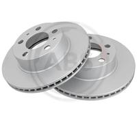 2x Brake disc Vented 15923 A.B.S. for VOLVO 240 260 240 Kombi 260 Estate