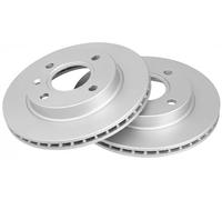 2x Brake disc Vented 15981 A.B.S. for FORD MAZDA