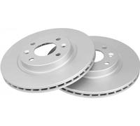 2x Brake disc Vented 16150 A.B.S. for RENAULT DACIA NISSAN LADA