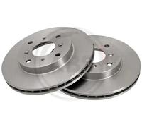 2x Original a. B. S. S. Brake Disc 16171 for Honda