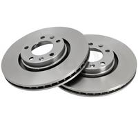 2x Brake disc Vented 16185 A.B.S. for CITROËN PEUGEOT