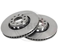 2x Original A.B.S. Brake Disc 16328 for Audi
