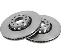 2x Original A.B.S. Brake Disc 16328 for Audi