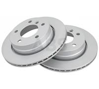ABS All Brake Systems Brake Discs 16339 – Rear Vented Set 2 pcs for BMW 3 Series (E36/E46)