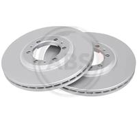 2x Original a. B. S. S. Brake Disc 16485 for Isuzu Vauxhall
