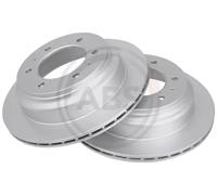 2x Brake disc Vented 16506 A.B.S. for OPEL ISUZU
