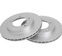 2x Brake disc Vented 16623 A.B.S. for SUZUKI VITARA / ESCUDO VITARA Cabrio
