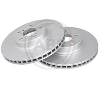 2x Brake disc Vented 16632 A.B.S. for SUBARU TOYOTA