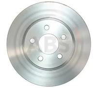 2x Brake disc Vented 16725 A.B.S. for CHRYSLER DODGE