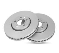 2x Brake disc Vented 16882 A.B.S. for AUDI SKODA VW SEAT