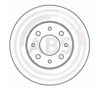 A.B.S. 16904 Brake disc