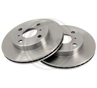 ABS All Brake Systems Brake Disc 17027 – Front Vented Set 2 pcs for Toyota Yaris (01-05)