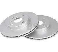 2x Brake disc Vented 17028 A.B.S. for TOYOTA GEELY