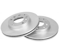 2x Brake disc Vented 17095 A.B.S. for MAZDA 626 Mk V Station Wagon PREMACY