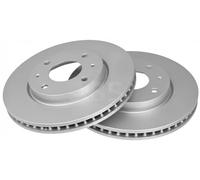 2x Brake disc Vented 17134 A.B.S. for MITSUBISHI GALANT / ASPIRE Mk VI
