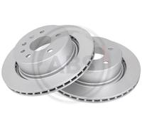 2x Original A.B.S. Brake Disc 17147 for Opel