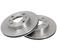 2x Brake disc Vented 17163 A.B.S. for SUZUKI CARRY Van CARRY Platform/Chassis