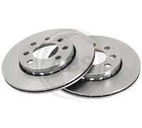 2x Original a. B. S. S. Brake Disc 17191 for Audi VW