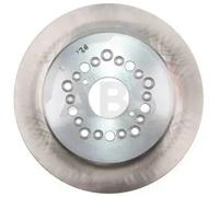 2x Brake disc Vented 17215 A.B.S. for TOYOTA LEXUS