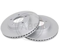 2x Brake disc Vented 17261 A.B.S. for CHRYSLER 300M CONCORDE