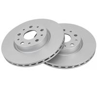 ABS All Brake Systems Brake Discs 17387 – Vented Rear Pair (2x) for Lancia Thesis