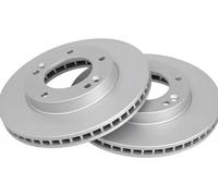 2x Brake disc Vented 17426 A.B.S. for KIA SORENTO I SORENTO I VAN