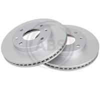 ABS All Brake Systems Brake Disc 17427 - Front Vented 2 pcs for Hyundai Sonata / Kia Magentis