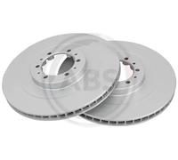 2x Brake disc Vented 17431 A.B.S. for MITSUBISHI CHALLENGER / SHOGUN SPORT I