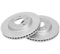 2x Brake disc Vented 17434 A.B.S. for MITSUBISHI SPACE RUNNER LANCER VII Estate