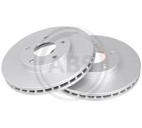 2x Original A.B.S. Brake Disc 17438 for Nissan