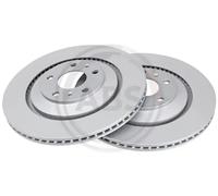 A.B.S. Brake disc 17499 335 22 5 112 Vented Coated BENTLEY: Continental GTC, Continental GT, Flying Spur, AUDI: A8 D3, VOLKSWAGEN: Phaeton