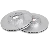 2x Brake disc Vented 17511 A.B.S. for TOYOTA AVENSIS Estate AVENSIS Saloon