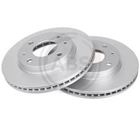 2x Brake disc Vented 17528 A.B.S. for HYUNDAI LANTRA Mk II LANTRA Mk II Estate