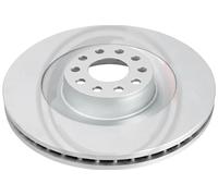 2x Brake disc Vented 17530 A.B.S. for AUDI VW