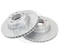 2x Brake disc Vented 17531 A.B.S. for BMW 5 5 Touring