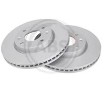 2x Brake disc Vented 17548 A.B.S. for HYUNDAI ELANTRA III LANTRA III Saloon