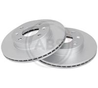 2x Brake disc Vented 17549 A.B.S. for HYUNDAI GETZ