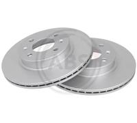 Front Set 2x Brake Discs A.B.S. 17550 for Hyundai Getz/Click (01-12)