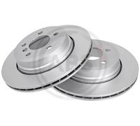 2x Original A.B.S. Brake Disc 17598 for BMW