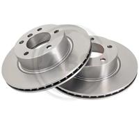 2x Brake disc Vented 17601 A.B.S. for BMW 1 Coupe 3 1 1 Convertible
