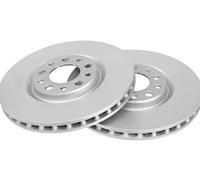 2x Brake disc Vented 17622 A.B.S. for ALFA ROMEO JEEP