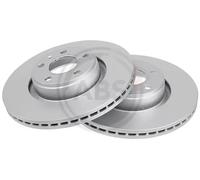 2x Brake disc Vented 17625 A.B.S. for AUDI A6 C6 A6 C6 Avant