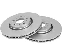 2x Brake disc Vented 17634 A.B.S. for VOLVO XC90 I V70 Mk II S60 I