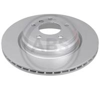 Pair of Rear Brake Discs for BMW 3 series X1 A.B.S. 17660