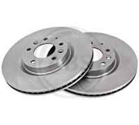 2x Brake disc Vented 17694 A.B.S. for MAZDA RX-8