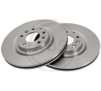 2x Brake disc Vented 17695 A.B.S. for MAZDA RX-8