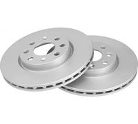 2x Brake disc Vented 17710 A.B.S. for OPEL FIAT