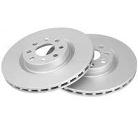 2x Brake disc Vented 17711 A.B.S. for FIAT OPEL
